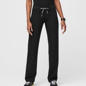 FIGS Women's Livingston Basic Scrub Pants in Black